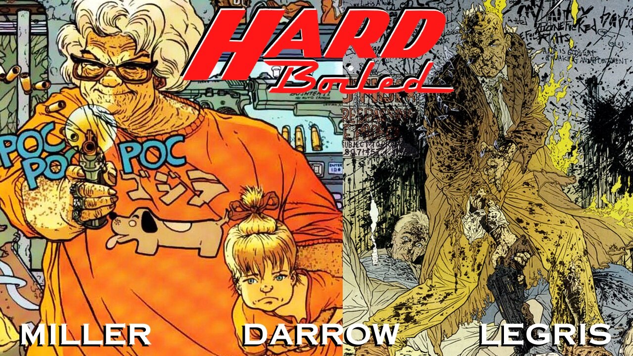 Frank Miller HARD Boiled 1990: Geof Darrow Art- Claude Legris Colors- Published by Dark Horse Comics