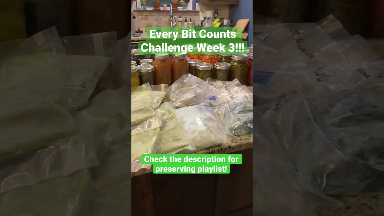 Every Bit Counts Challenge Week 3 is in the books!