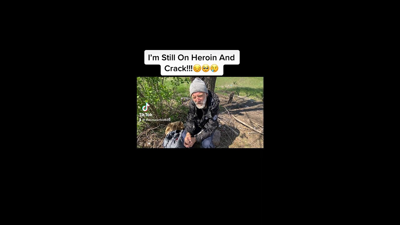 51 Years Old Homeless Man Says “I’m Still On Heroin And Crack!!!”