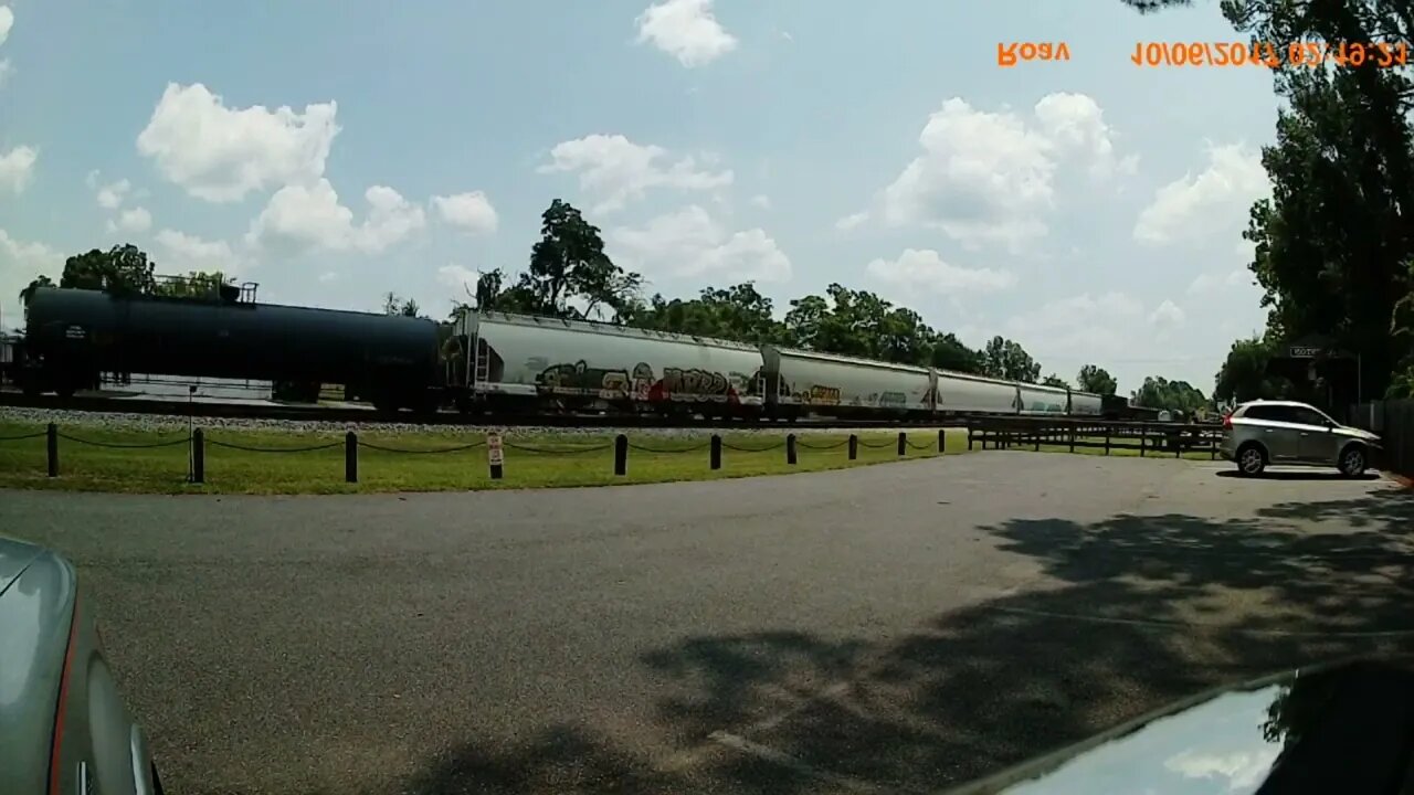 Folkston Train 12 PM 7 21 Left Side Cam