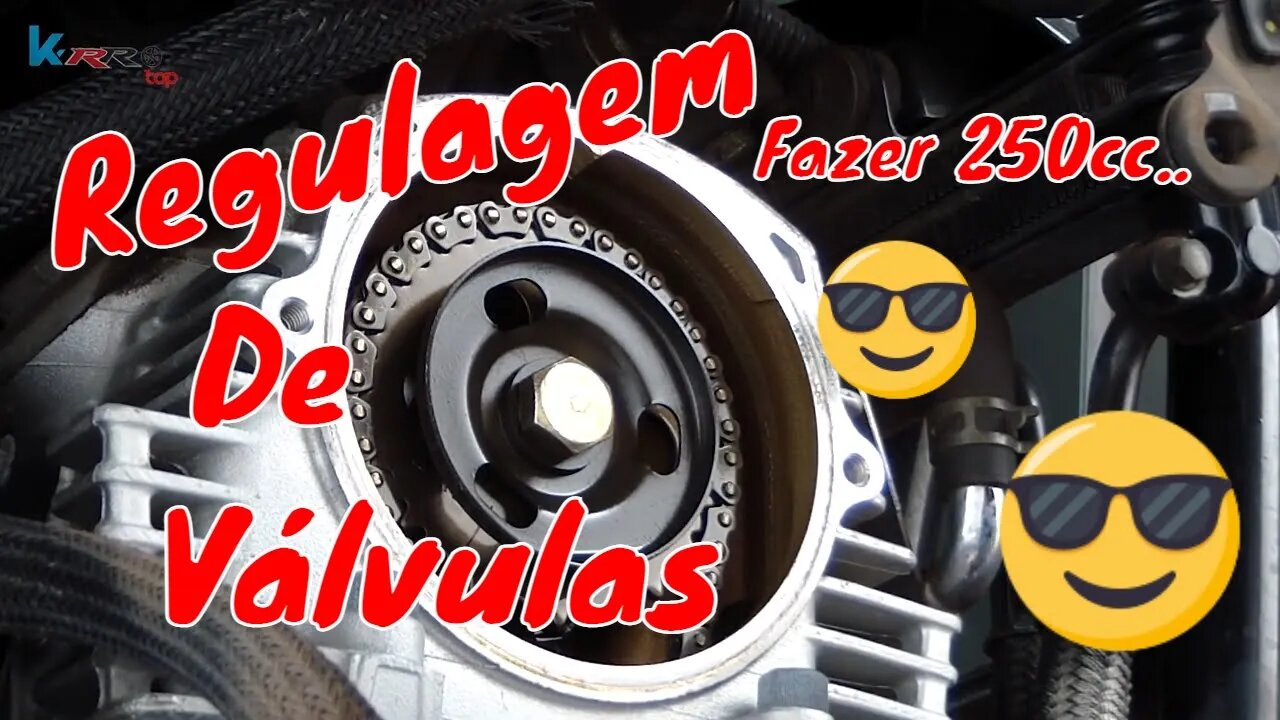 Regulagem de Válvulas Fazer 250 Part 1