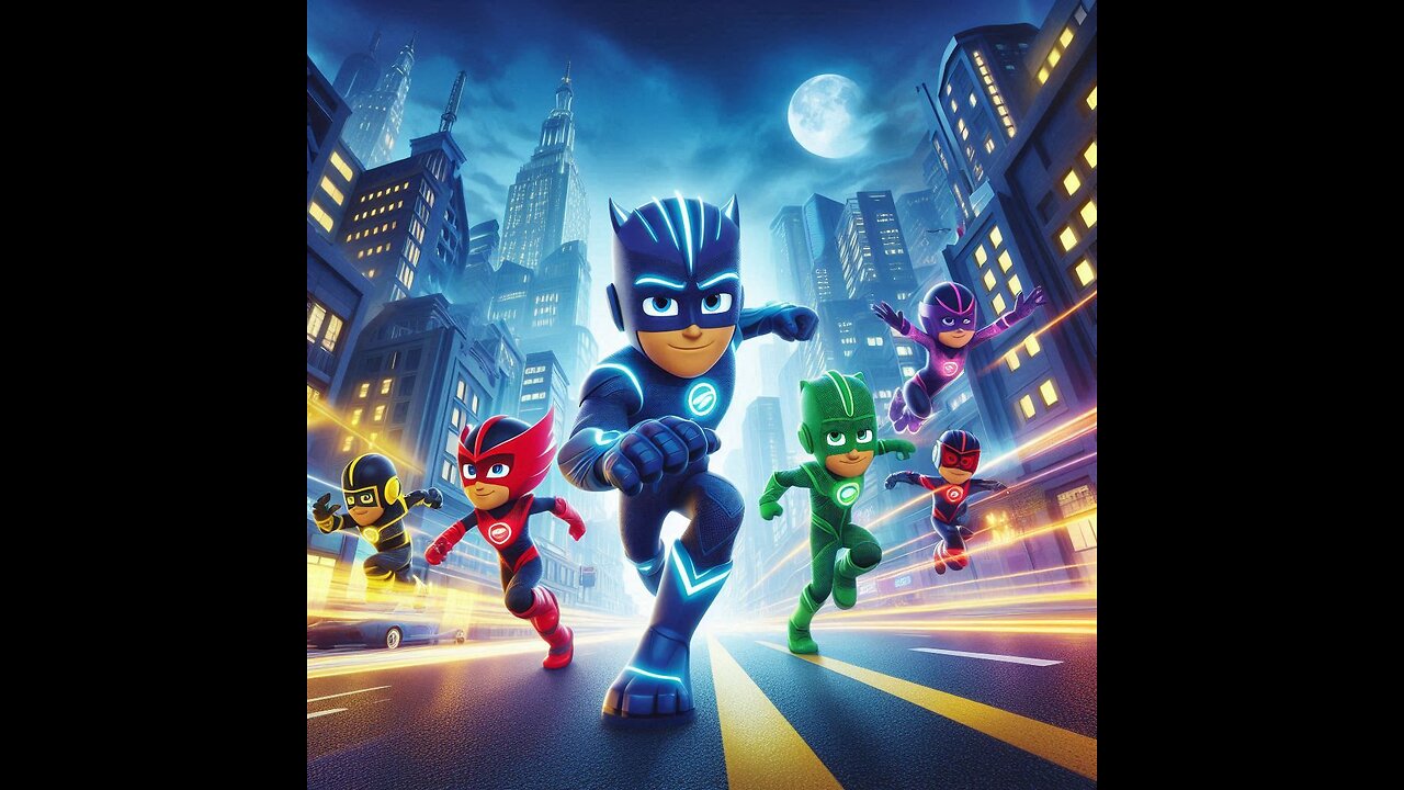 PJ Masks Power Heroes Mighty Alliance - Mission 1 - Saving the City!