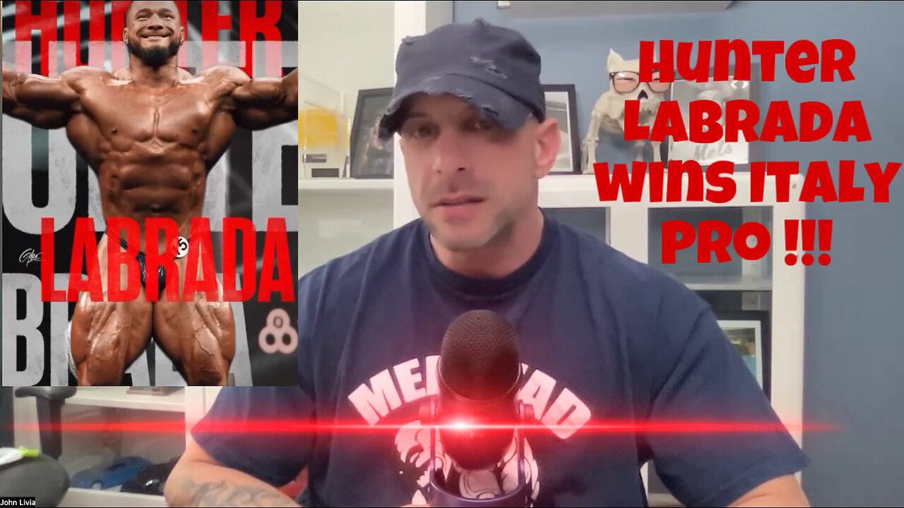 Hunter Labrada wins Italy Pro !!!
