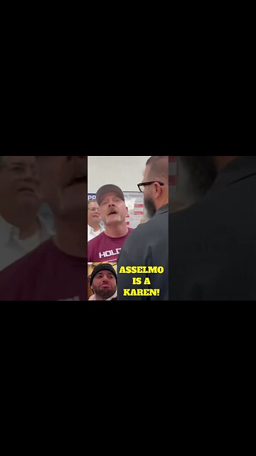 Frauditor AssElmo Calls Man's Wife a Karen & Nearly Clocked! #shorts