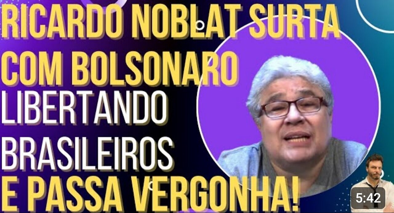 in Brazil, Ricardo Noblat freaks out about Bolsonaro taking Brazilians out of Gaza and is embarrassed!