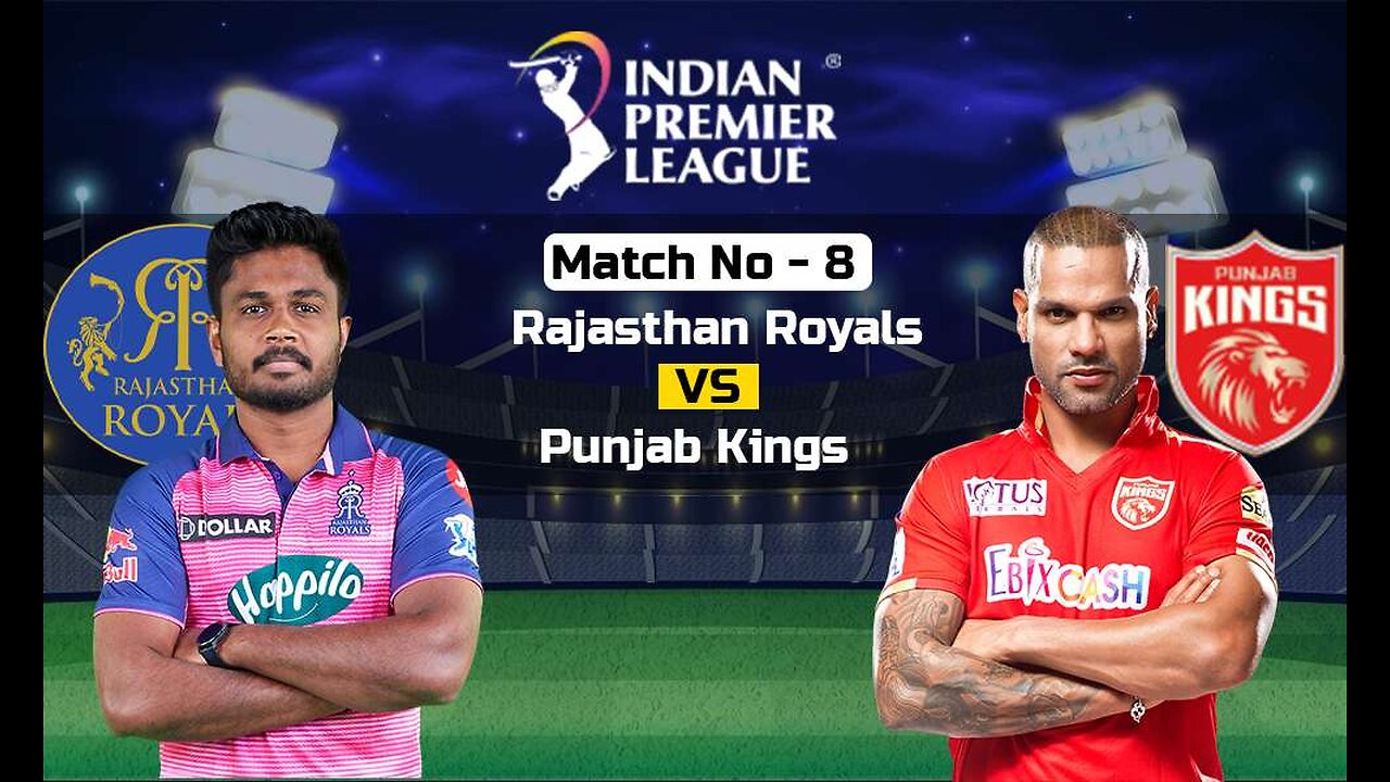 IPL 2023 Match 8 Highlights | Rajasthan Royals vs Punjab Kings