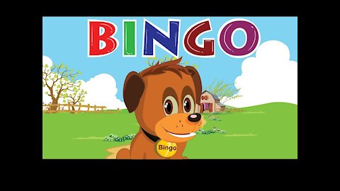 Bingo Dog Song - FlickBox Nursery Rhymes With Lyrics | Kids Songs | Cartoon Animation for Children