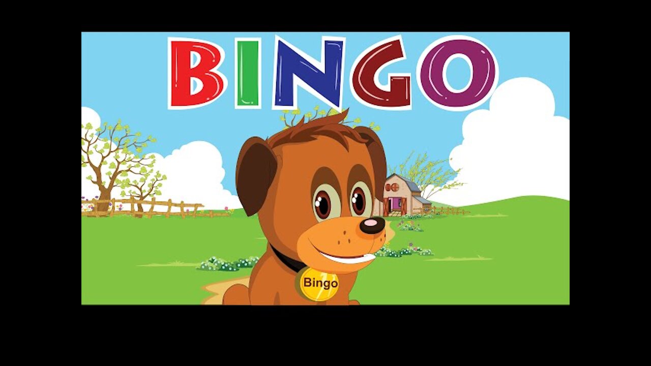 Bingo Dog Song - FlickBox Nursery Rhymes With Lyrics | Kids Songs | Cartoon Animation for Children