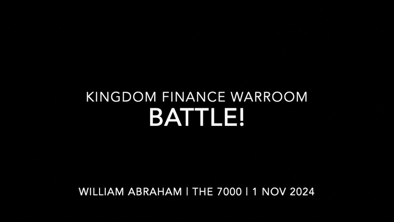 Witchcraft Battle - Kingdom Finance WarRoom - 1 Nov 2024