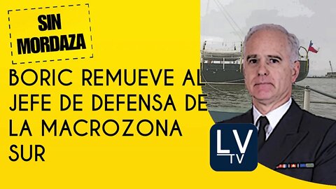 Boric remueve al Jefe de Defensa de la Macrozona Sur