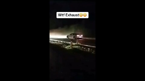 Scary exhaust 😳💀☠️👿