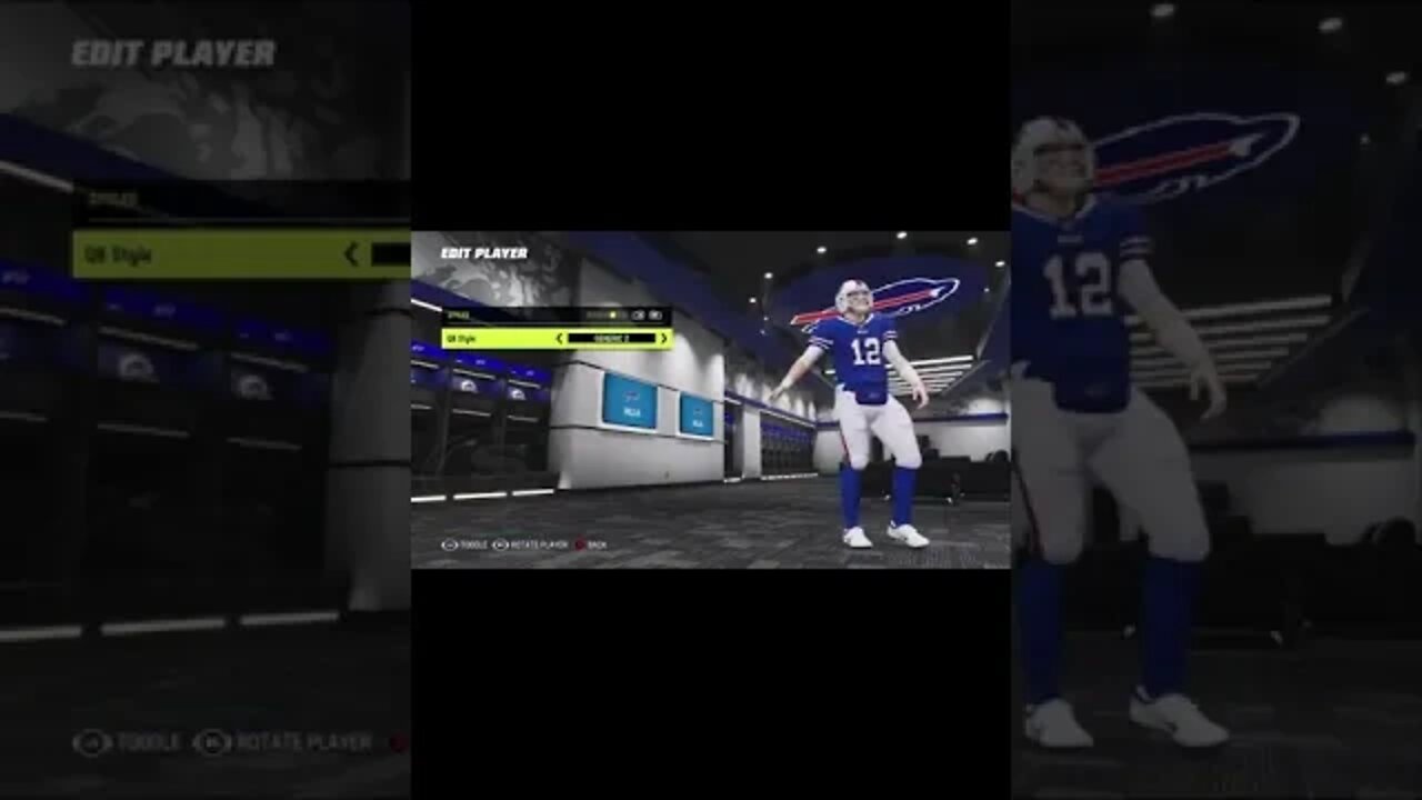 How To Create Jim Kelly Madden 23 #shorts