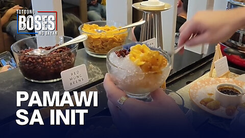 Homemade perfect at masarap na halo-halo, patok na rin sa mga biyahero sa NAIA