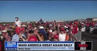 Wako TX MAGA Rally Sea Of Patriots