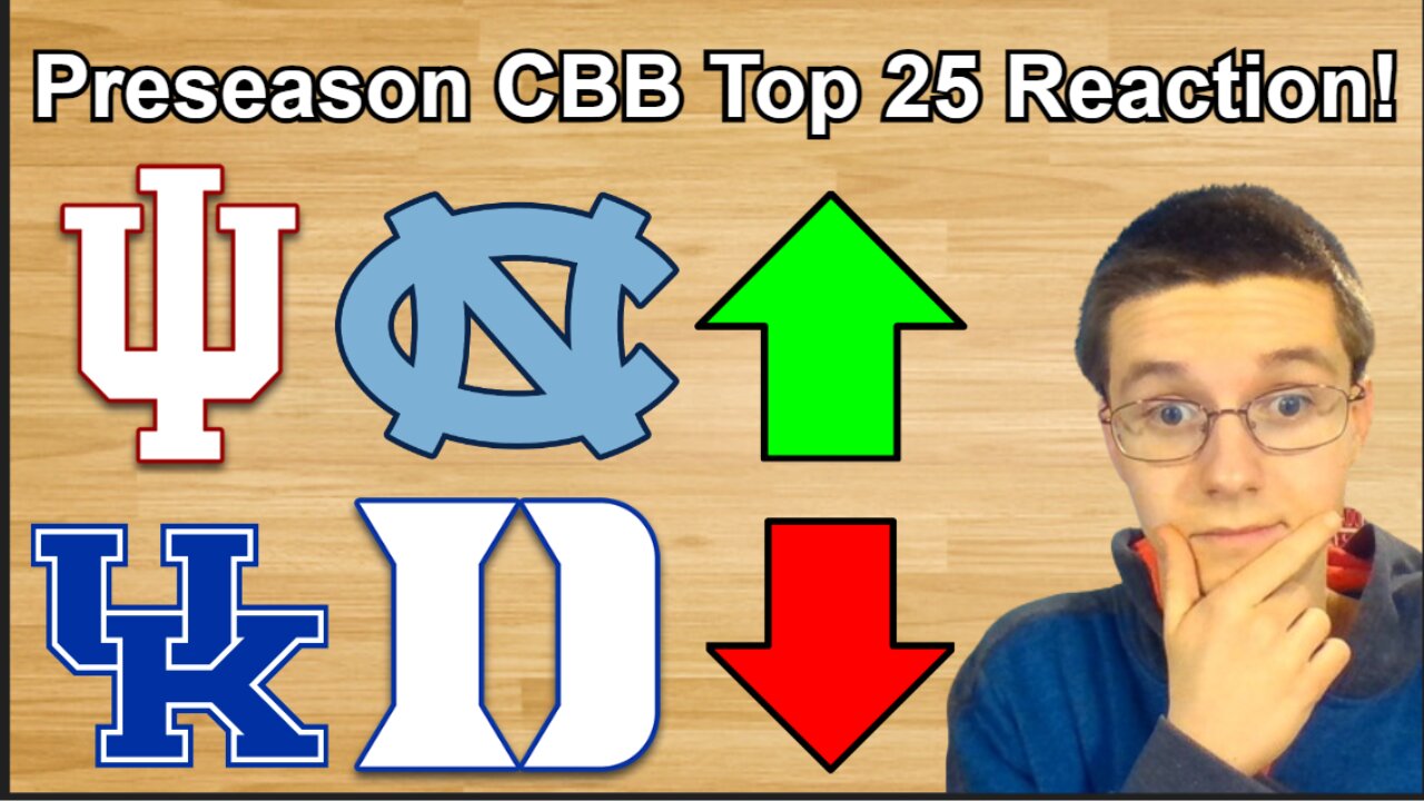 Preseason AP Top 25 CBB Poll 2024 Reaction!!!/Should Kansas be the Preseason number one team again?