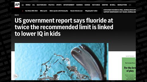 Poisoning Cities With Fluoride, USA & Worldwide.| Redacted w Clayton Morris