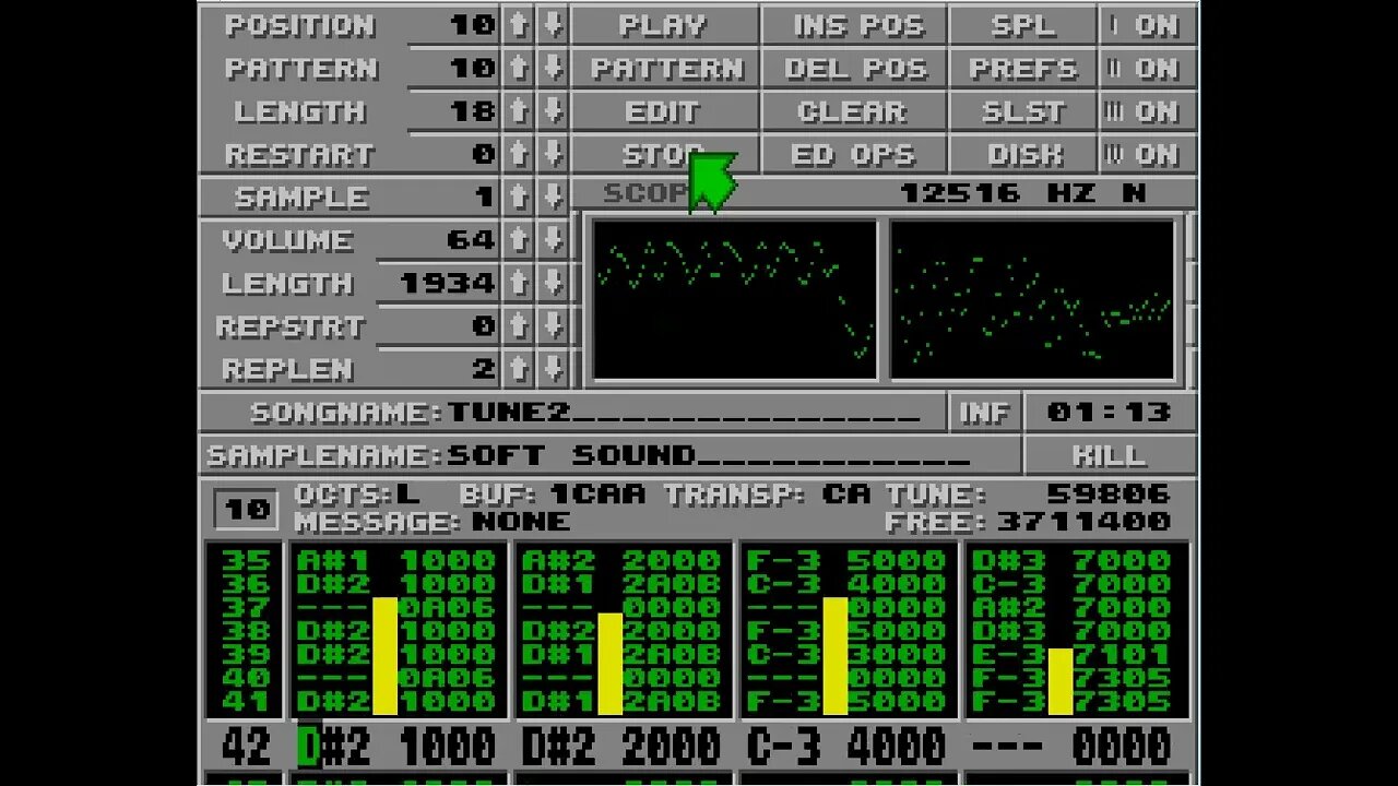 Atari ST Protracker Mods - Rockin Tune