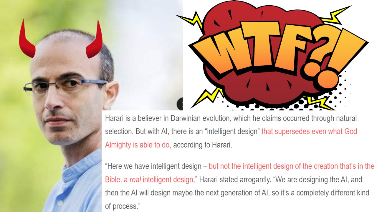 "But with AI, there is an “intelligent design” that supersedes even what God Almighty is able to do"