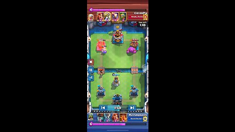 Clash Royale 1hp Game!