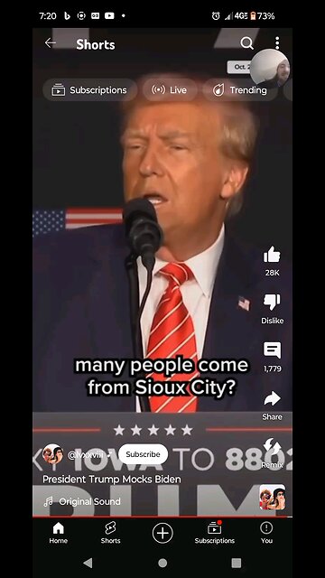 he mentioned my city