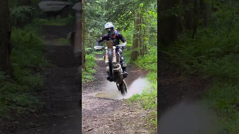 250 2 stroke VS woods RAW 🤤 #2stroke