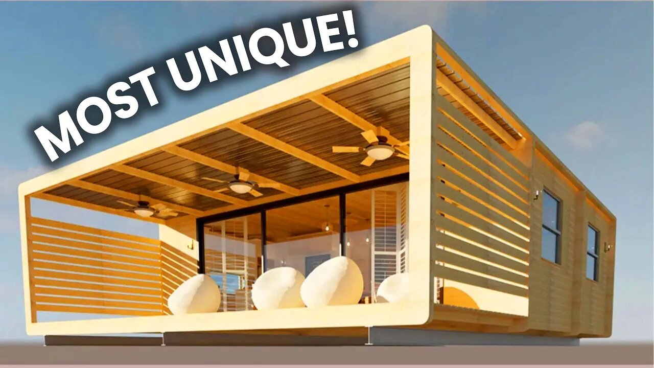 UNIQUE Timber Cargo Container Tiny House Tour | South Africa | Part 1 | Off Grid Life Option