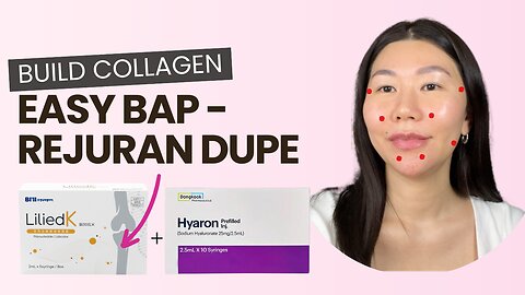 DIY EASY BAP Technique - Build Collagen with Lilied K and Hyaron Skin booster from Facecard.club - Code 'ZOE5' for Extra 5% OFF