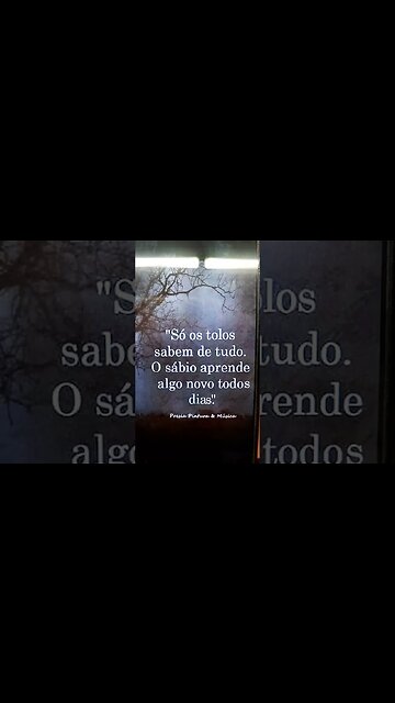 O sábio aprende todos os dias