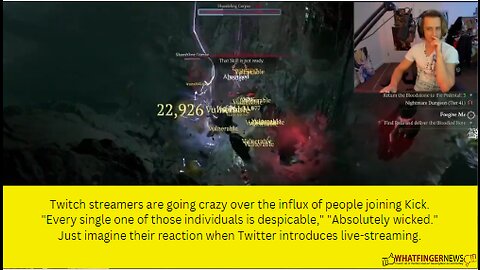 Twitch streamers are going crazy over the influx of people joining Kick.