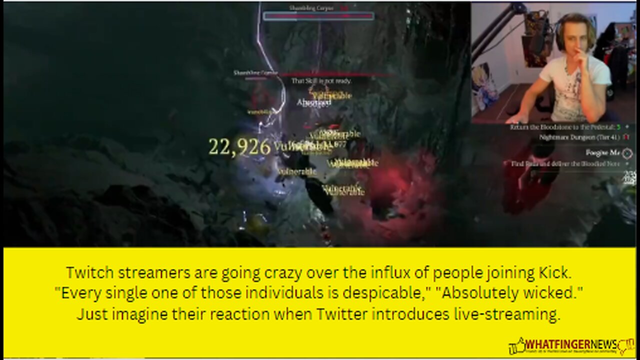 Twitch streamers are going crazy over the influx of people joining Kick.