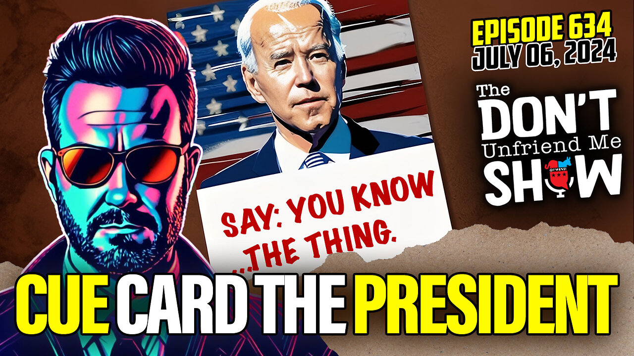 How Joe Biden Navigates His Day with Cue Cards!