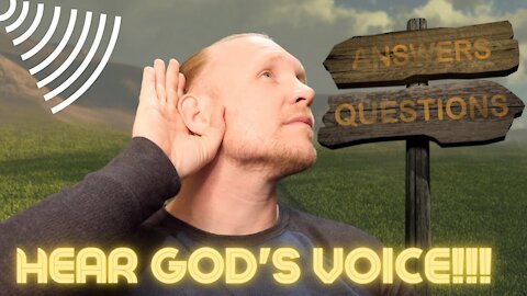 Find out how to hear God's voice and what could be blocking His voice in your life!!!