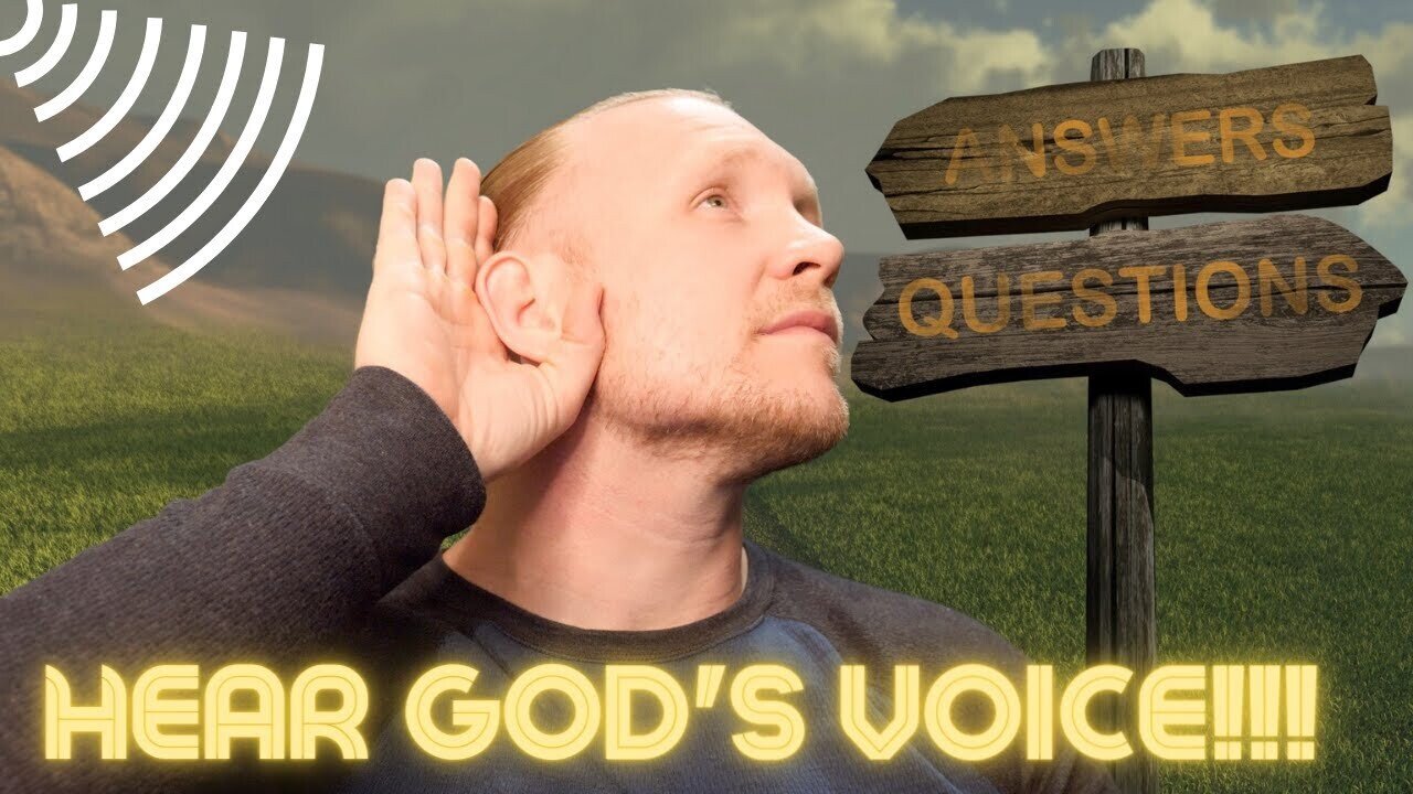 Find out how to hear God's voice and what could be blocking His voice in your life!!!