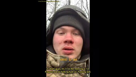 Desperate Ukrainian report from the meat grinder, probably Bakhmut