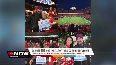 NFL vet brings his non-profit to help lung cancer survivors to Tampa