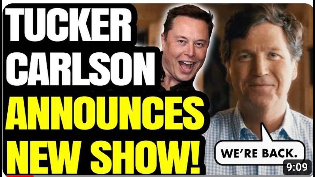 🚨 Tucker Carlson Announces New Show | Breaks Internet Forever 🚨