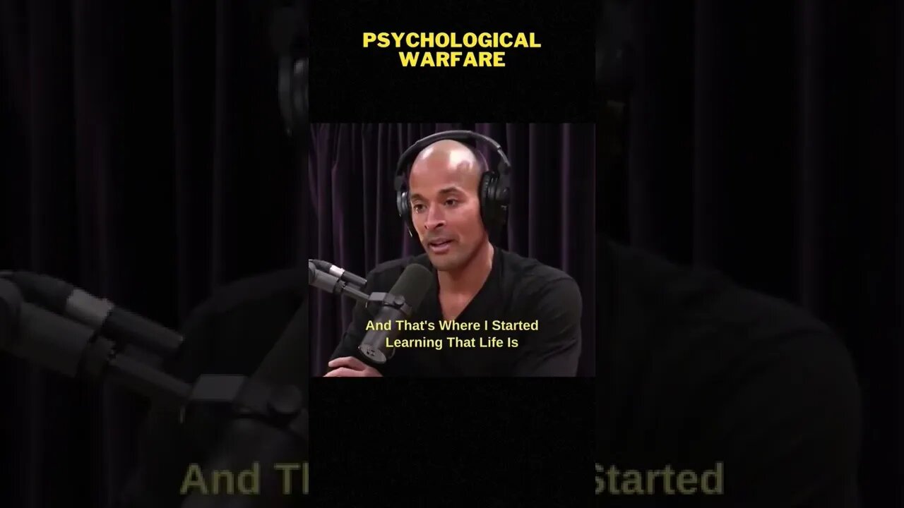 Psychological Warfare, David Goggins