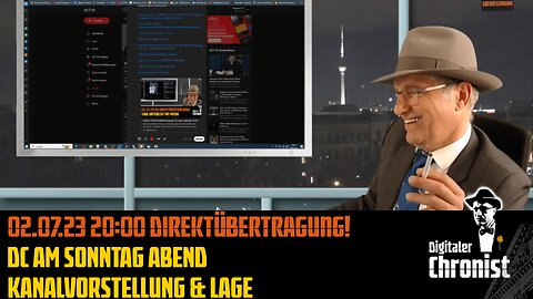 Aufzeichnung vom 02.07.23 Direktübertragung! DC am Sonntag Abend Kanalvorstellung & Lage