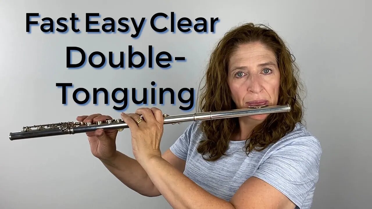 Fast Easy Clear Flute Double Tonguing FluteTips 111