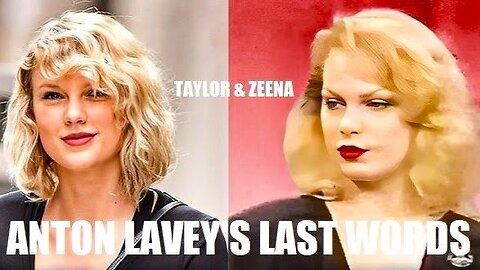 Satanist Anton Lavey's Deathbed Quote! Founder Of The Church Of Satan Anton Levay & Taylor Swift