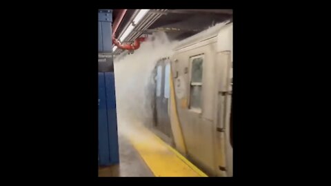 NYC Subway Flood