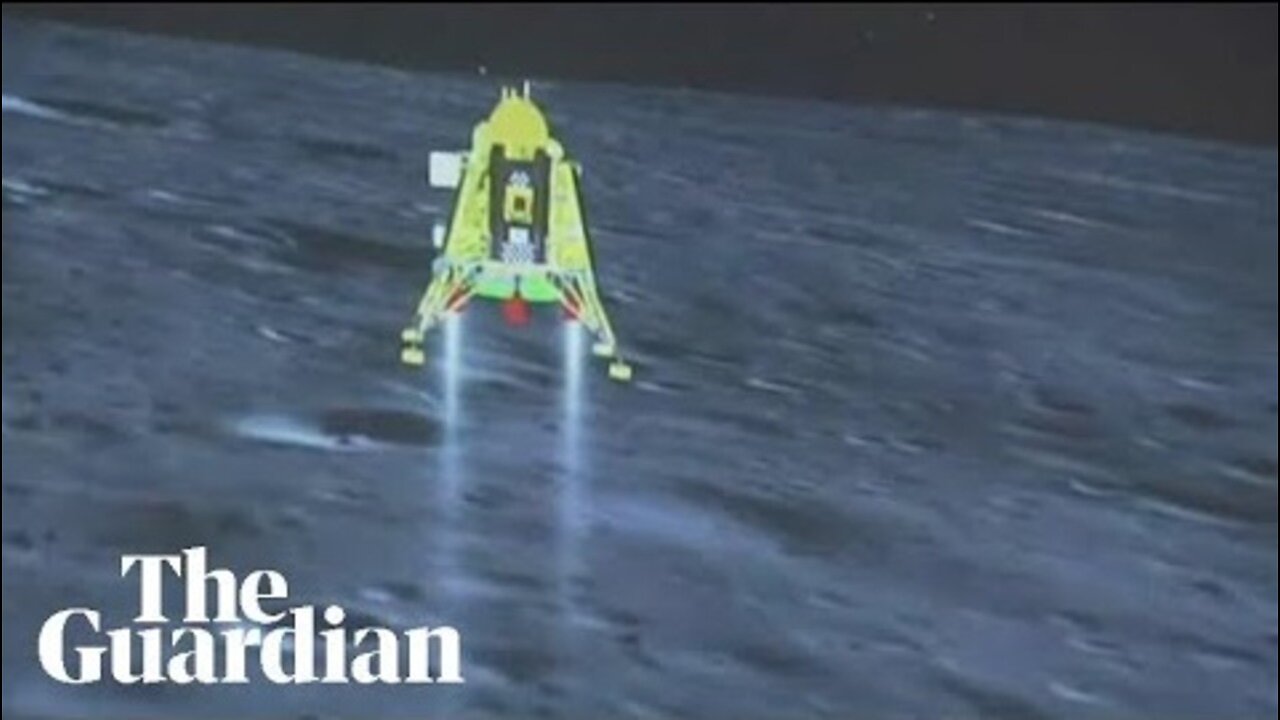 India's Chandrayaan-3 makes historic moon landing