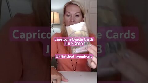 Capricorn oracle cards July 2023 #oraclecards #capricorn #shorts