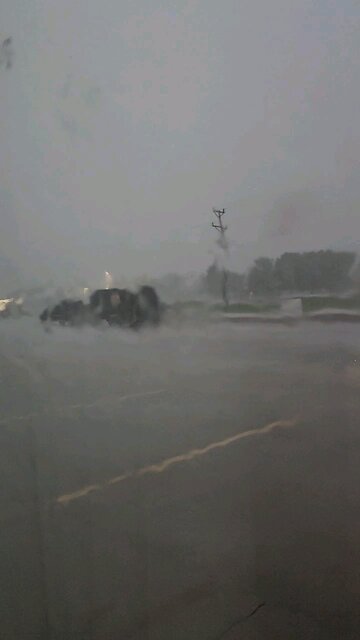 just a little rain storm