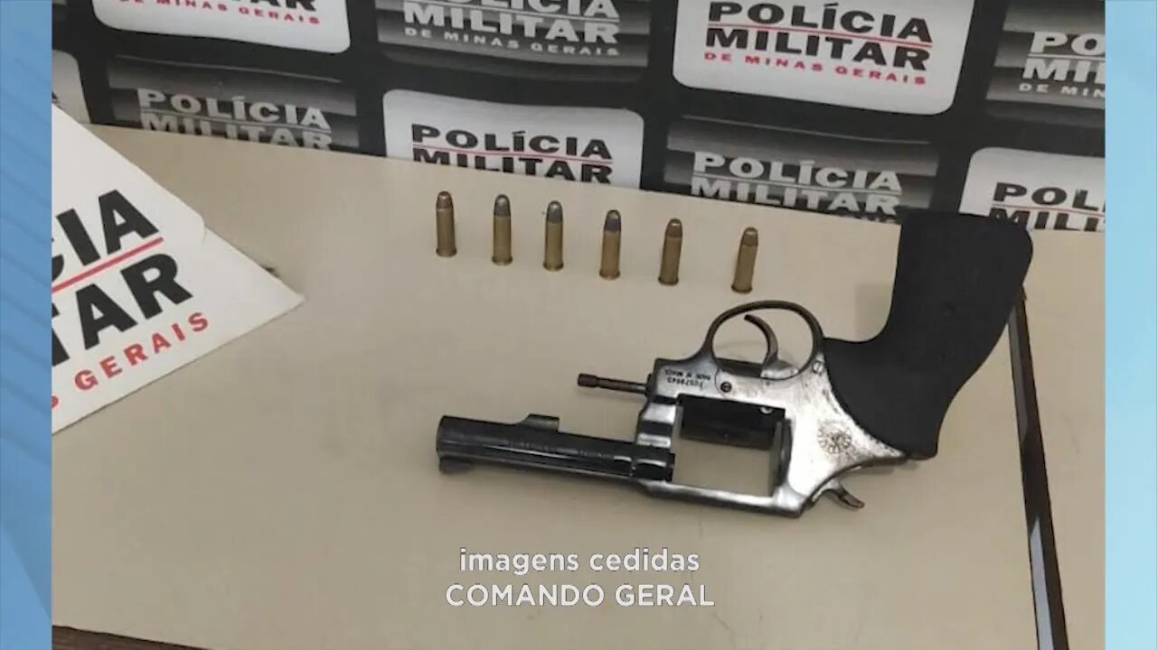 Leste de Minas: foragido vindo do es é preso com arma de fogo e munições em Frei Inocêncio