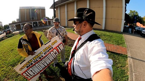 Confronting Jehovah Witnesses with the Truth @ Farmers Market | M'boro TN | 09-07-24 (Part #1)