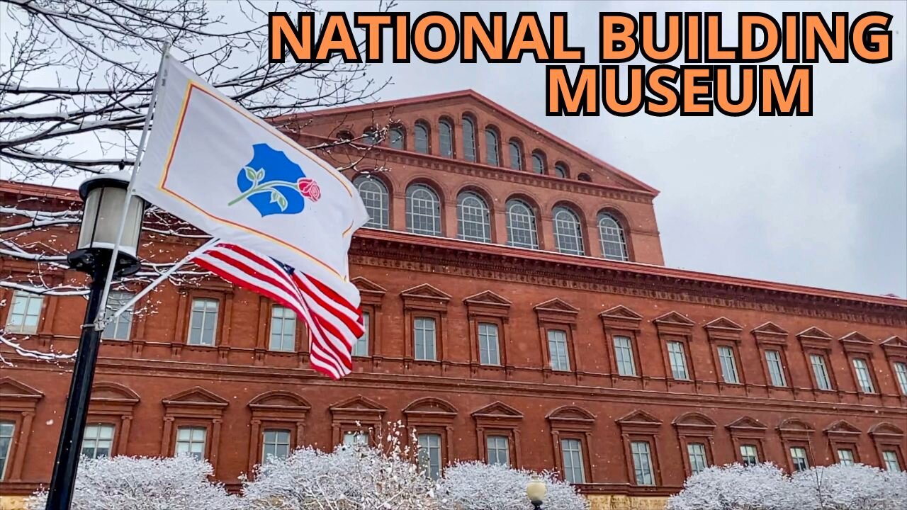 Walk around the NATIONAL BUILDING MUSEUM (Washington, DC)