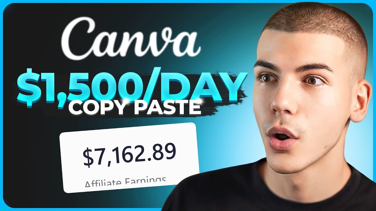 Earn 65 Per 10 Minutes with Canva Affiliate Marketing for Beginners Make Money Online