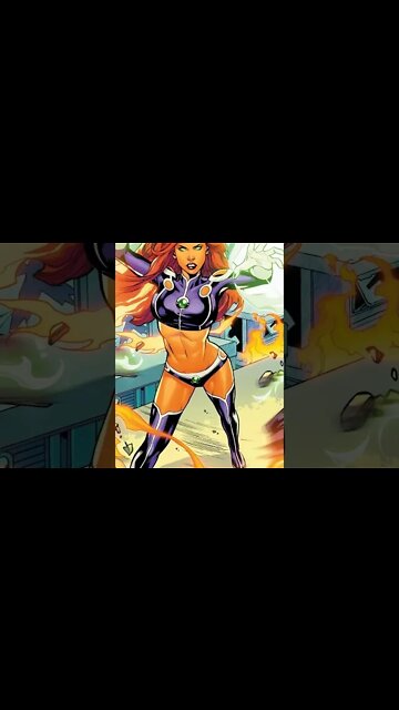 ¿Quién es Starfire? La Princesa Koriand'r de Tamaran - Comics Story #shorts #short #dccomics