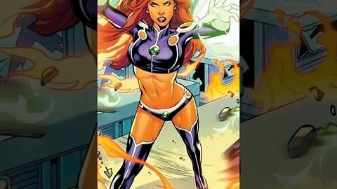 ¿Quién es Starfire? La Princesa Koriand'r de Tamaran - Comics Story #shorts #short #dccomics